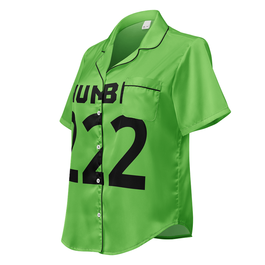 Emerald Dream All-Over Women's Pajama Top product image (1)