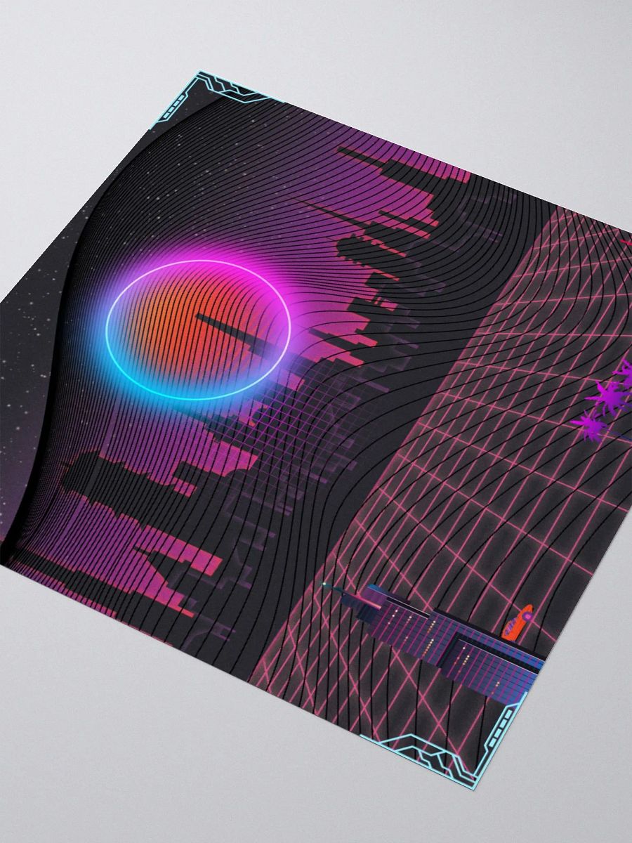 Nightcity Sticker Matte product image (9)