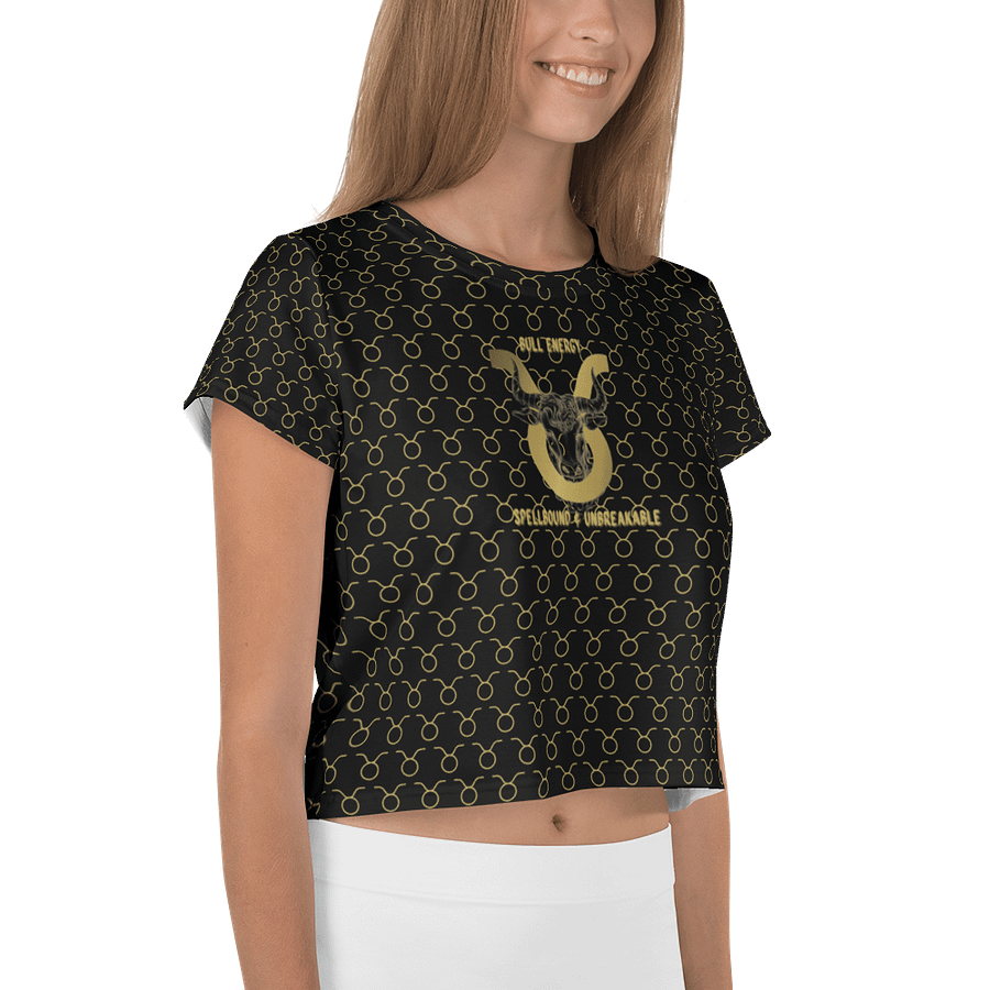 Taurus 2025, Bull Energy, Crop Top Tee product image (4)