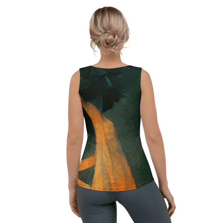 Mystic Floral Draped Tank Top product image (2)
