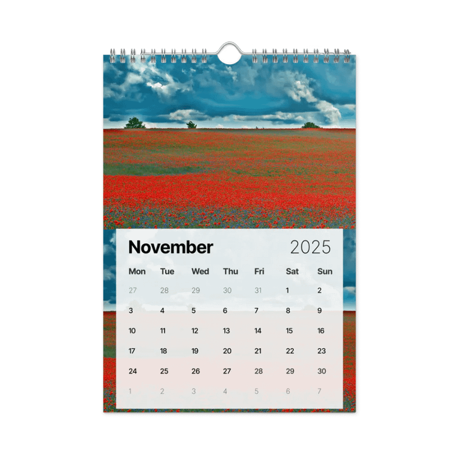 Calendar 2025 - Poppies product image (10)