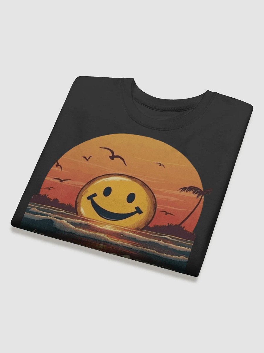 Sunset Smiley Unisex Sweatshirt product image (4)