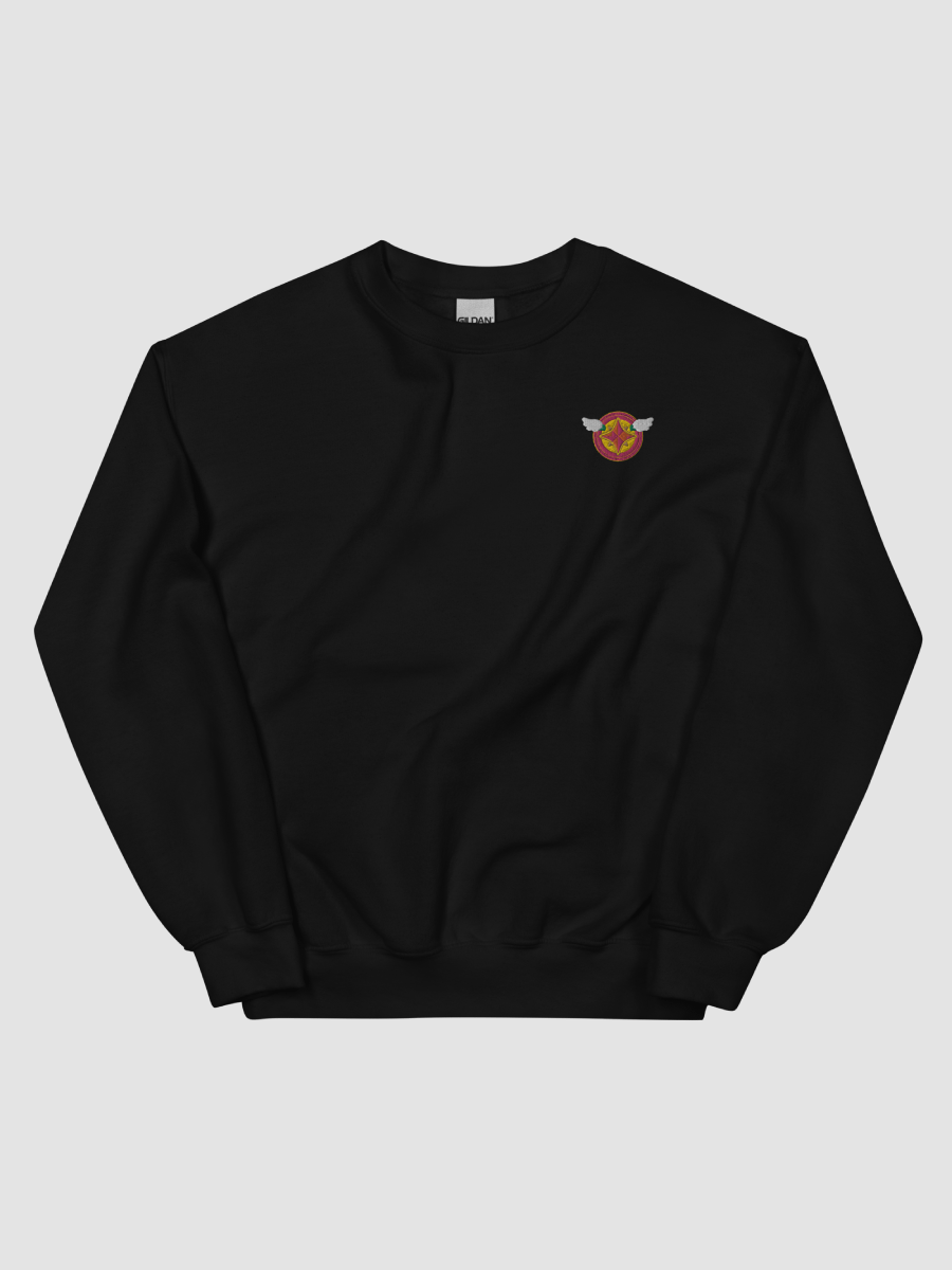 shadowatnoon embroidered logo sweater product image (2)