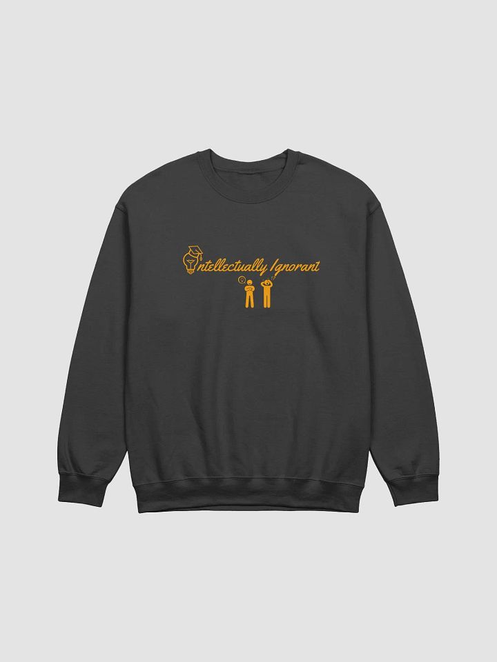 Intellectually Ignorant (Orange Logo) Crewneck sweatshirts product image (5)