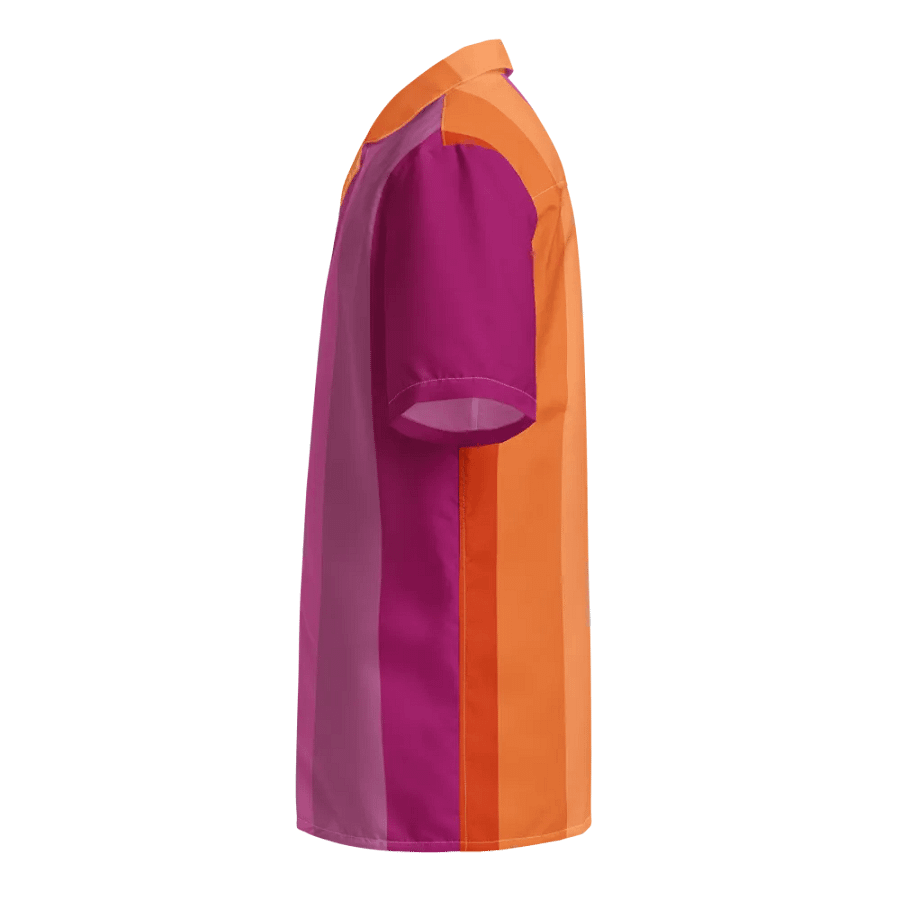 Lesbian Pride Flag - All-Over Hawaiian Shirt product image (8)