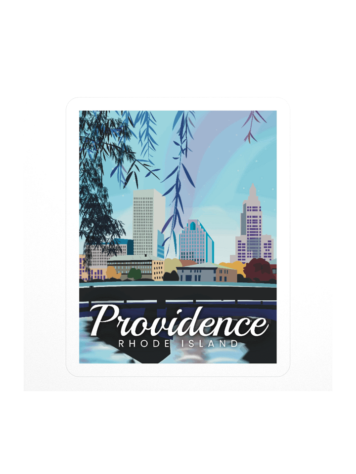 Providence Skyline Vibes Stickers product image (1)