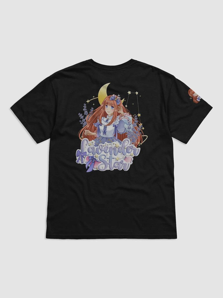 Lavender Star T-Shirt in Black product image (2)