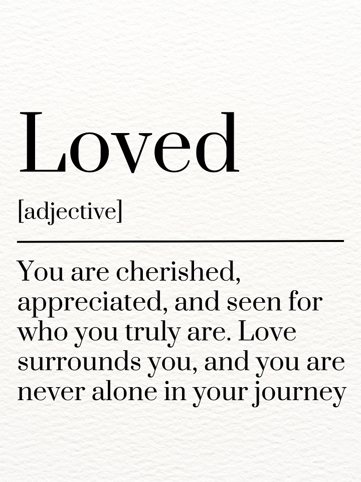 Loved Pendant Necklace - Bar Pendant product image (4)