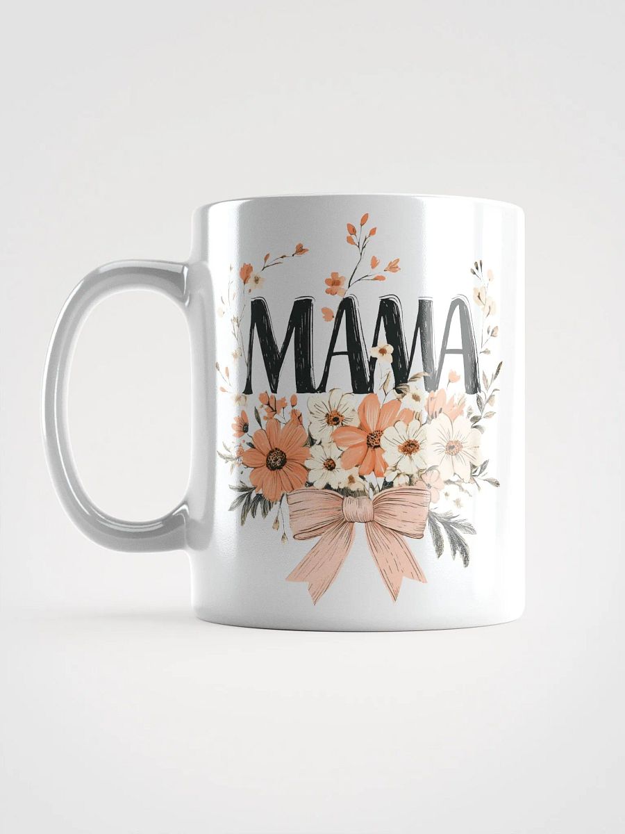 Floral Mama White Glossy Mug product image (17)