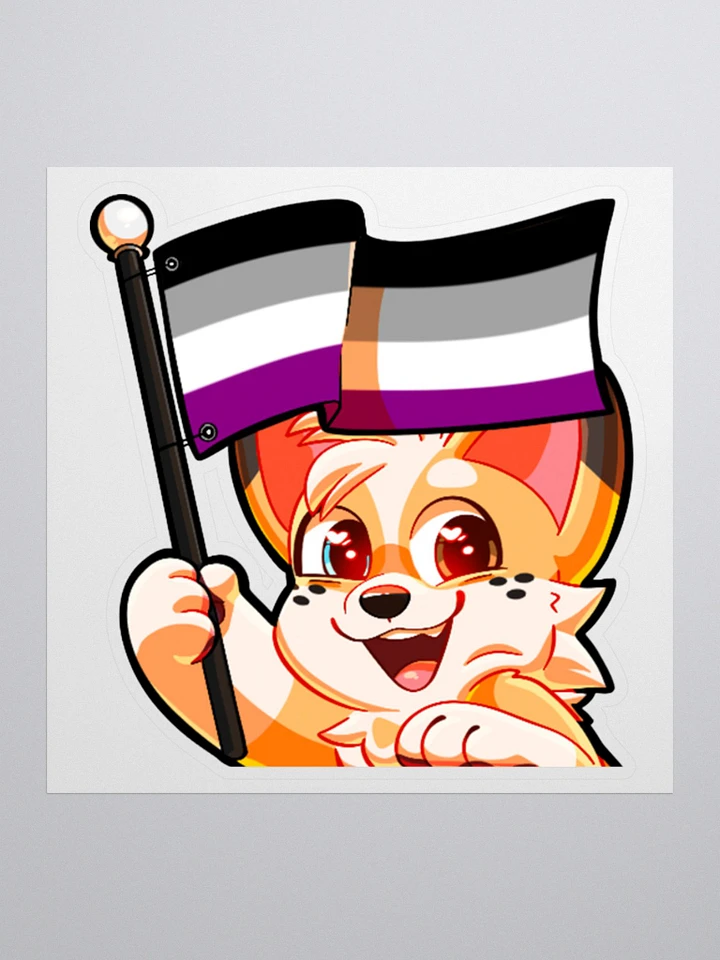 Asexual Pride Sticker product image (1)