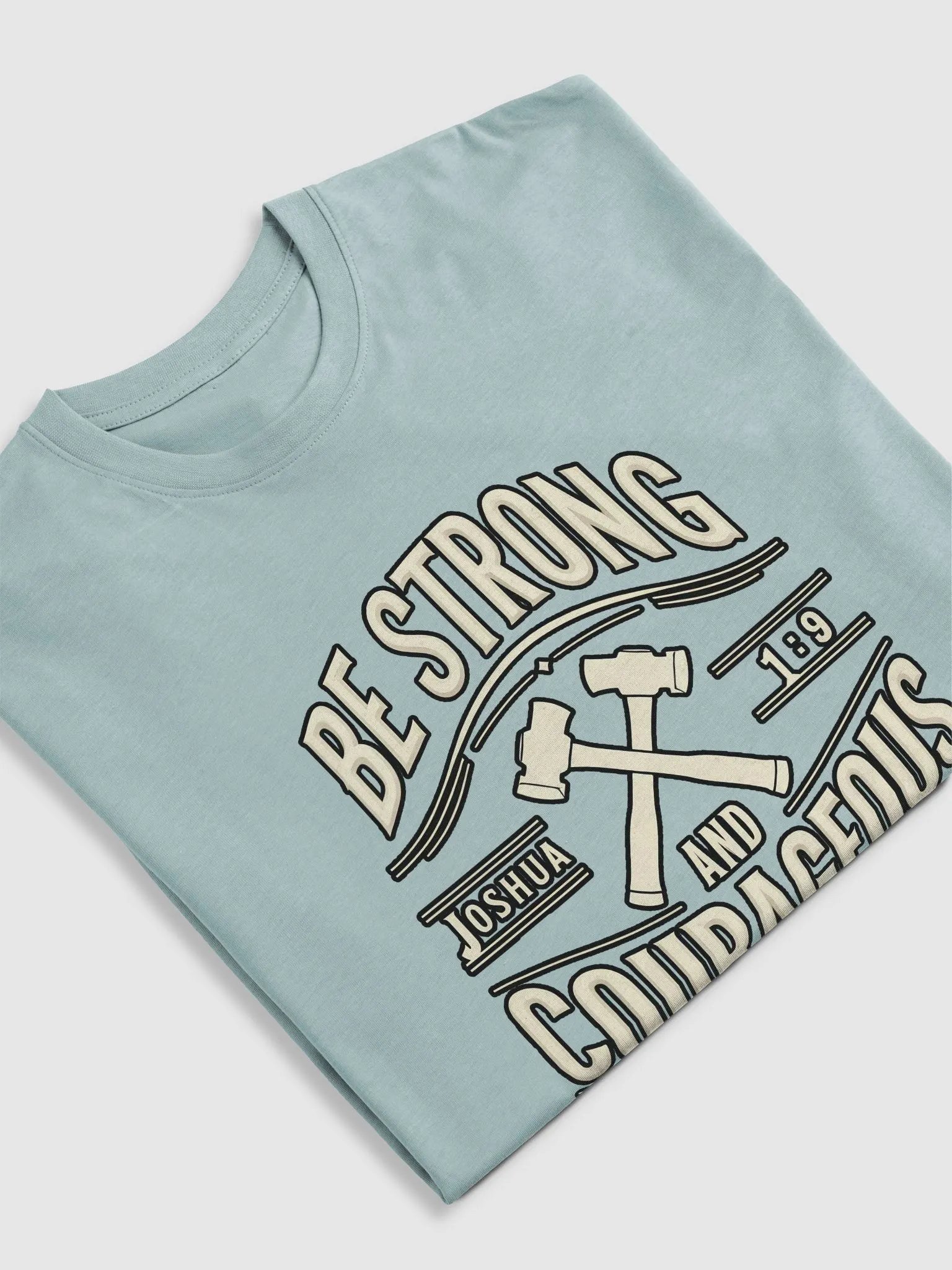 Be Strong and Courageous Graphic Tee product image (3)