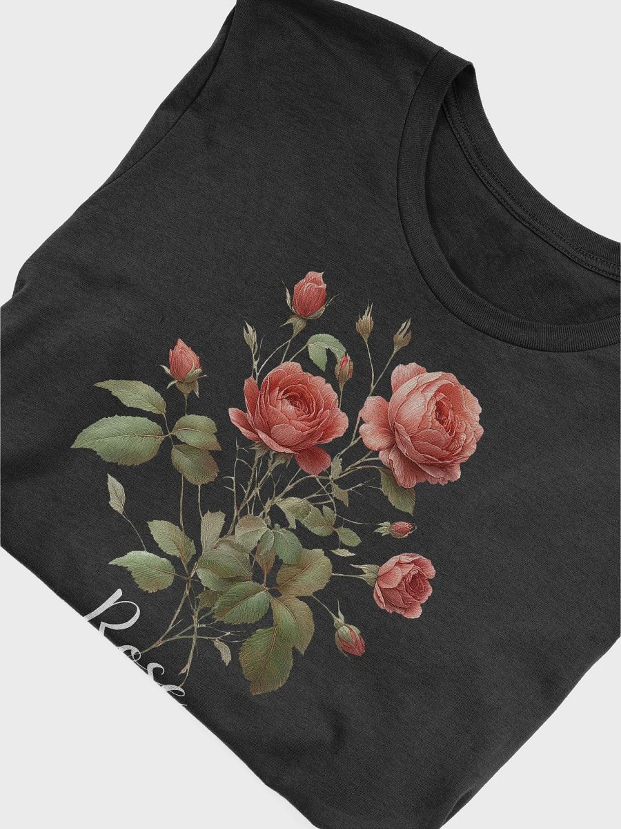 Rose Birth Month Flower Tee For June: Reflecting Love, Beauty, Honor: Perfect Gift For Her product image (4)