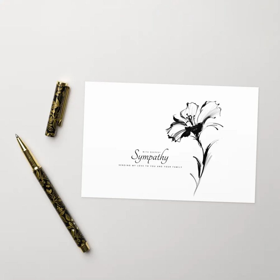 Heartfelt Sympathy Card product image (11)