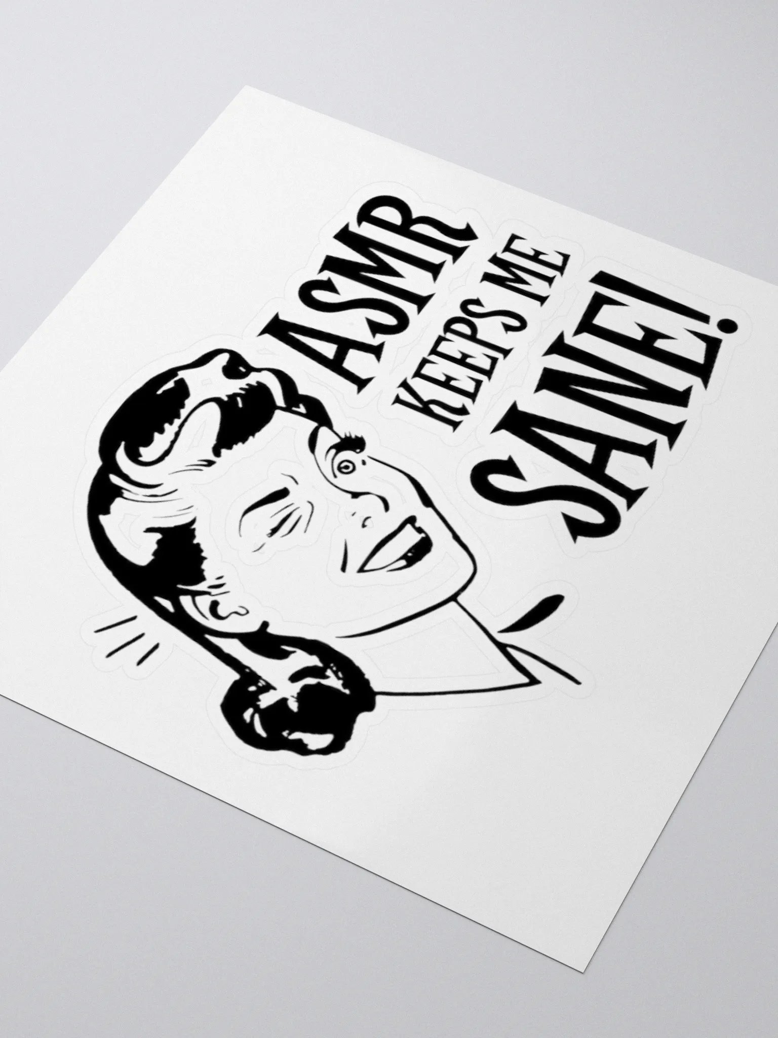 ASMR Keeps Me Sane / Sticker product image (3)
