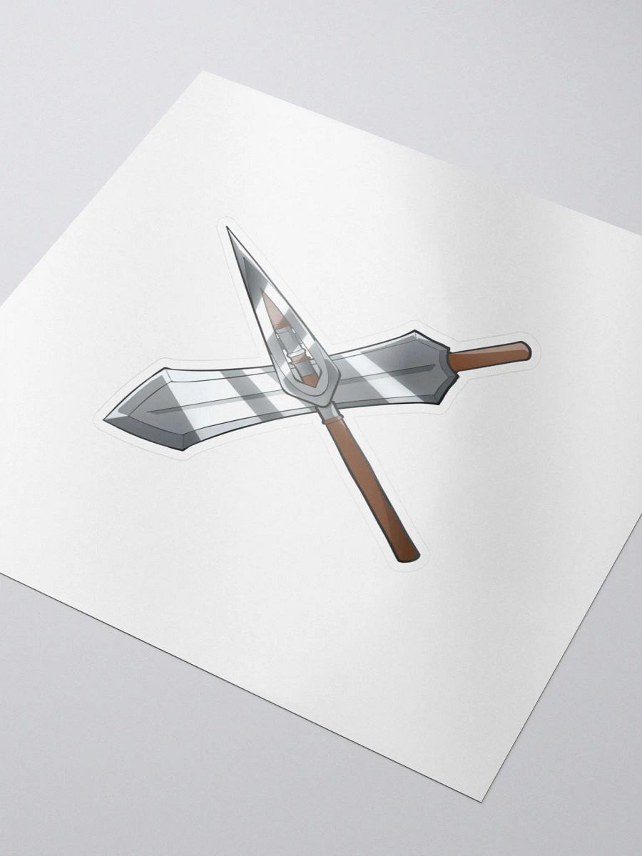 Sub badge - Sword & Spear Sticker product image (3)