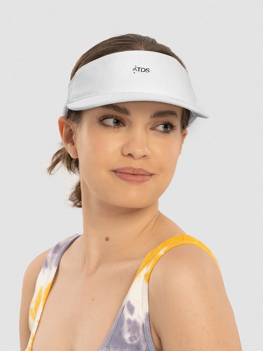 Flexfit Low Profile Sports Visor - Adjustable TDS Embroidered in Red, Navy, Black, White product image (5)