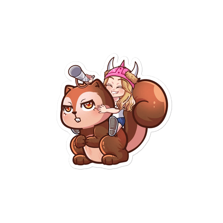 Squirrel Squad Leader Die-Cut Magnets product image (2)
