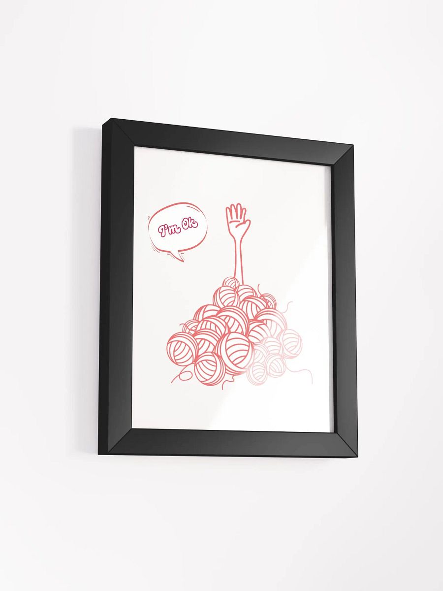 Yarn Avalanche Art Print product image (10)