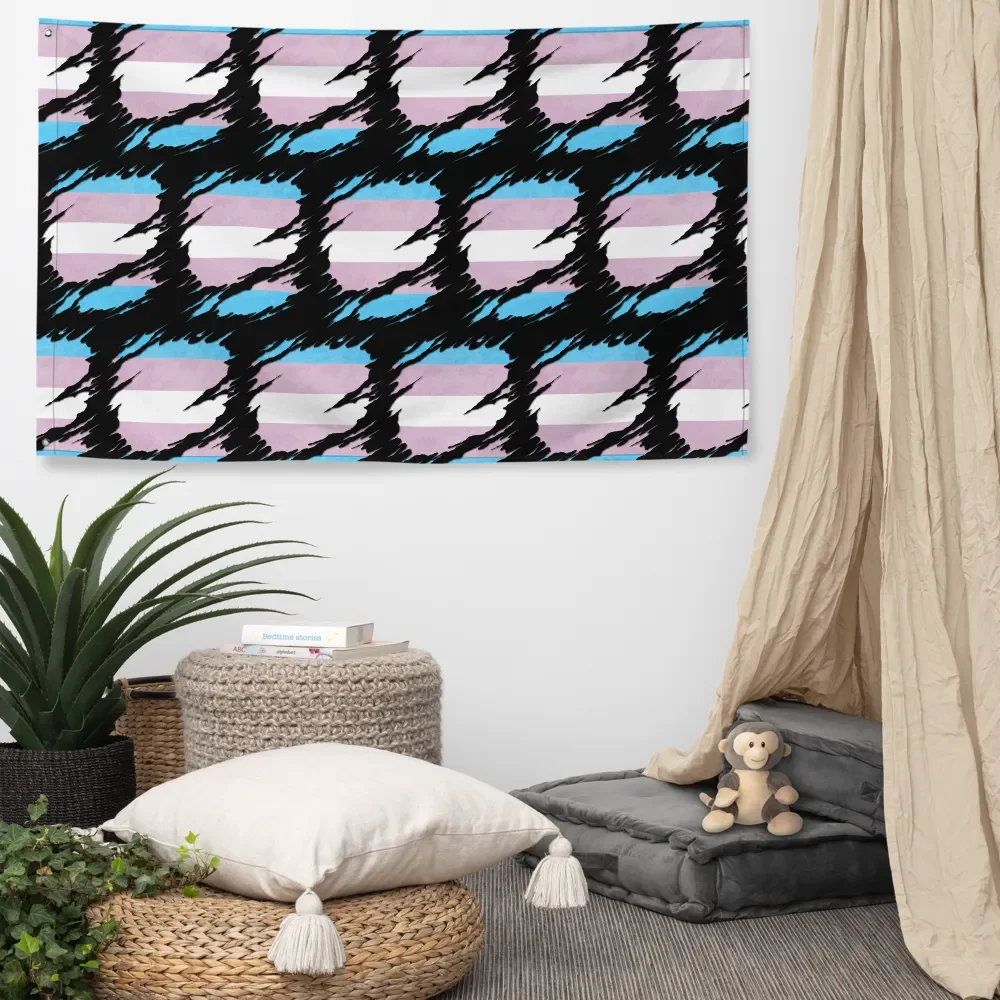 Illusionary Zigzag All-Over Flag product image (5)