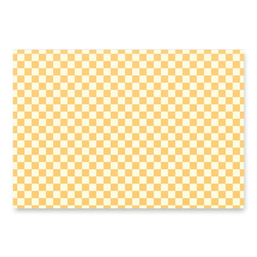 Yellow Check - Wrapping Paper product image (1)