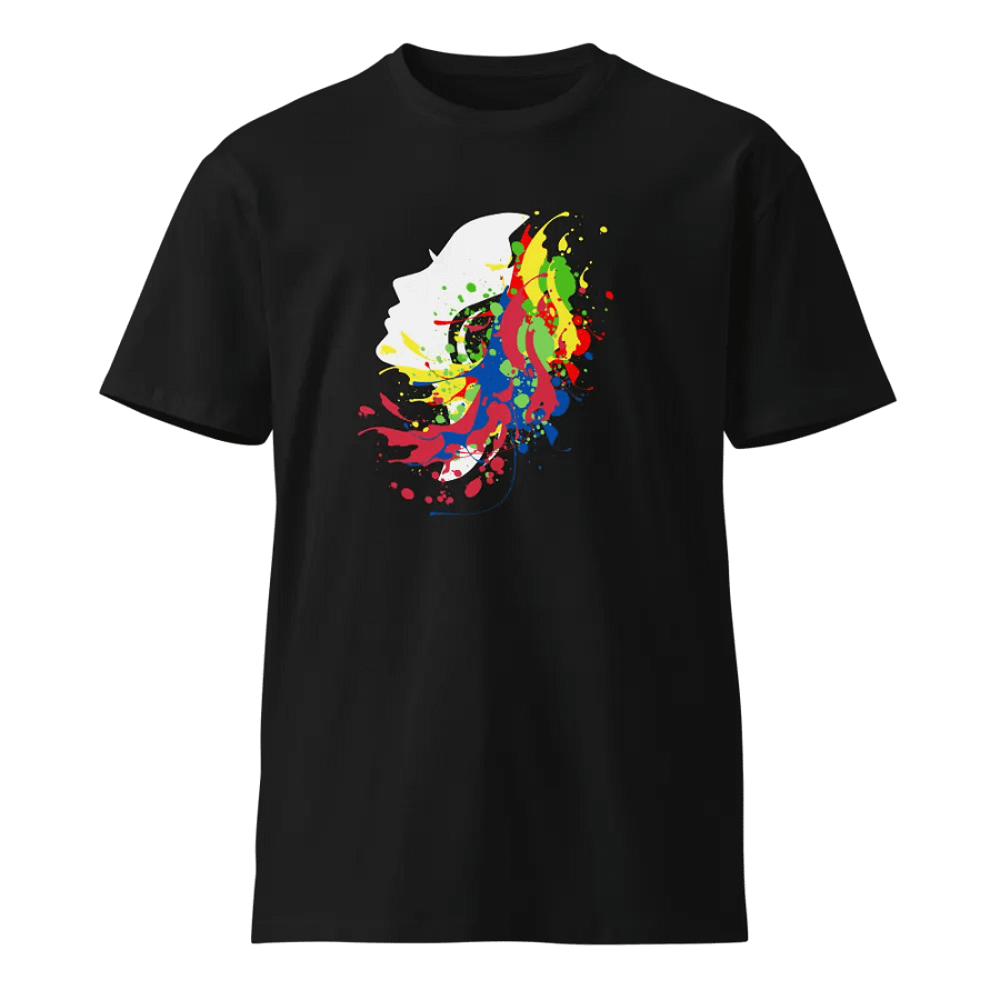 Abstract Women Face - Unisex Premium T-Shirt product image (1)