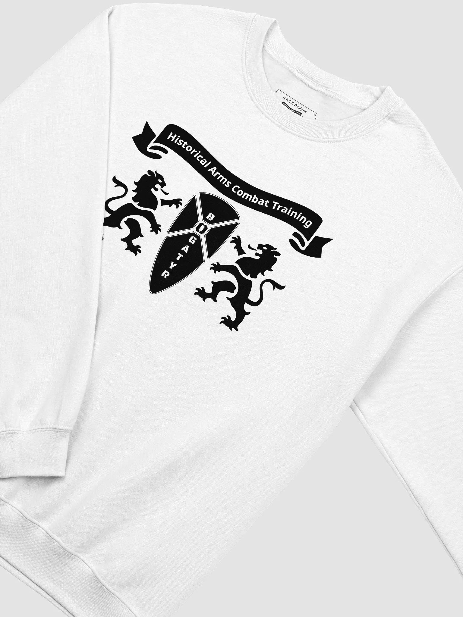 Crewneck Sweatshirt - black HACT logo product image (3)