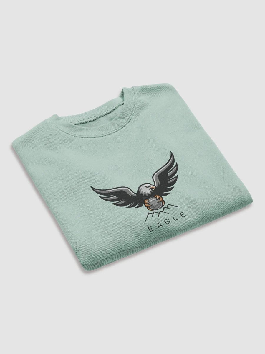 Eagle Women's Fleece Crop Sweatshirt - Stylish with Bold Eagle Design product image (9)