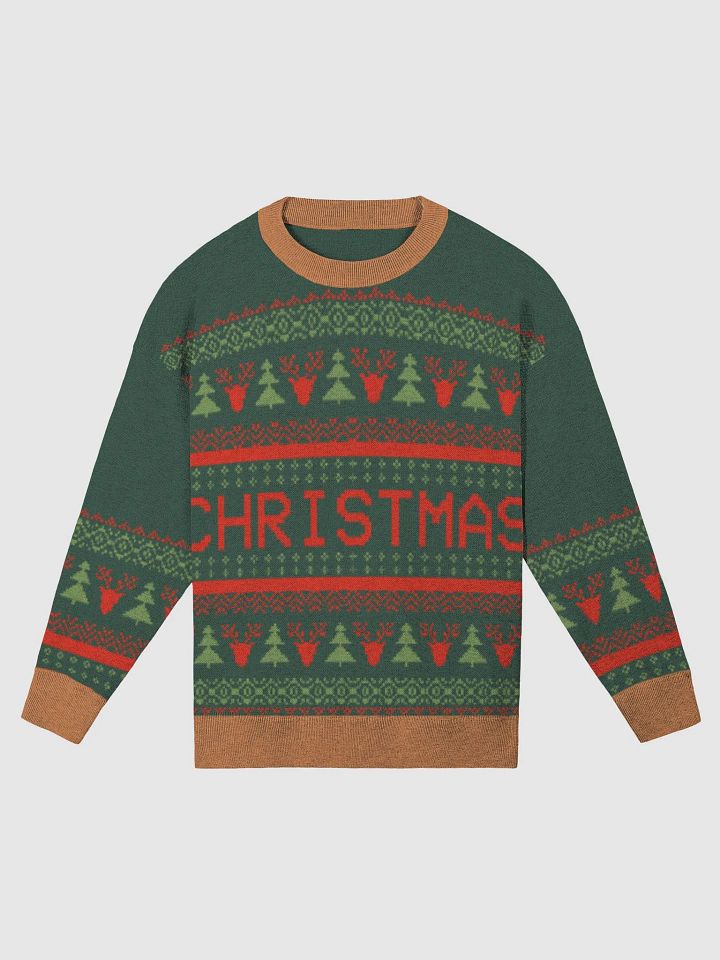 Cozy Christmas Knit Crewneck Sweater – Festive Comfort for the Holidays product image (1)
