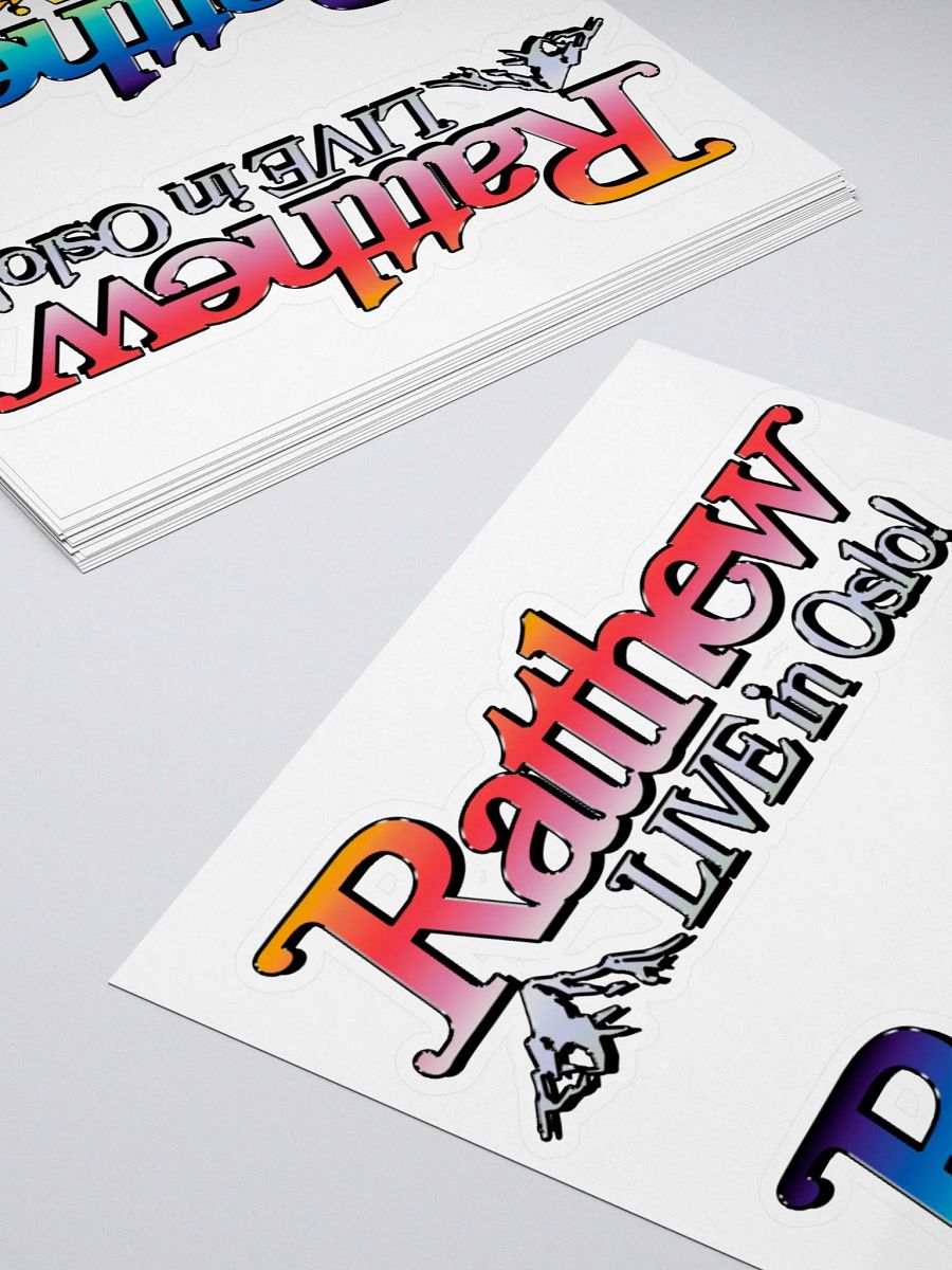 live in oslo sticker product image (4)