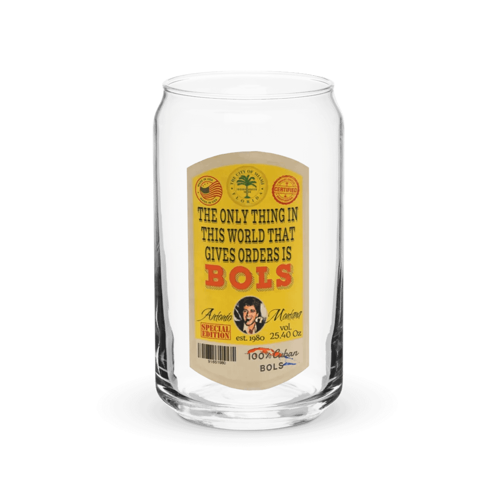 Antonio Montana's BOLS Gin Can-Shaped Glass product image (1)