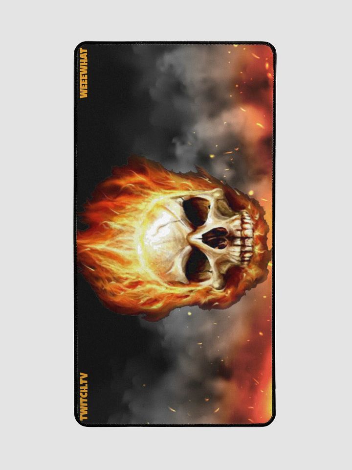 Fire Skull Desk Mat product image (2)