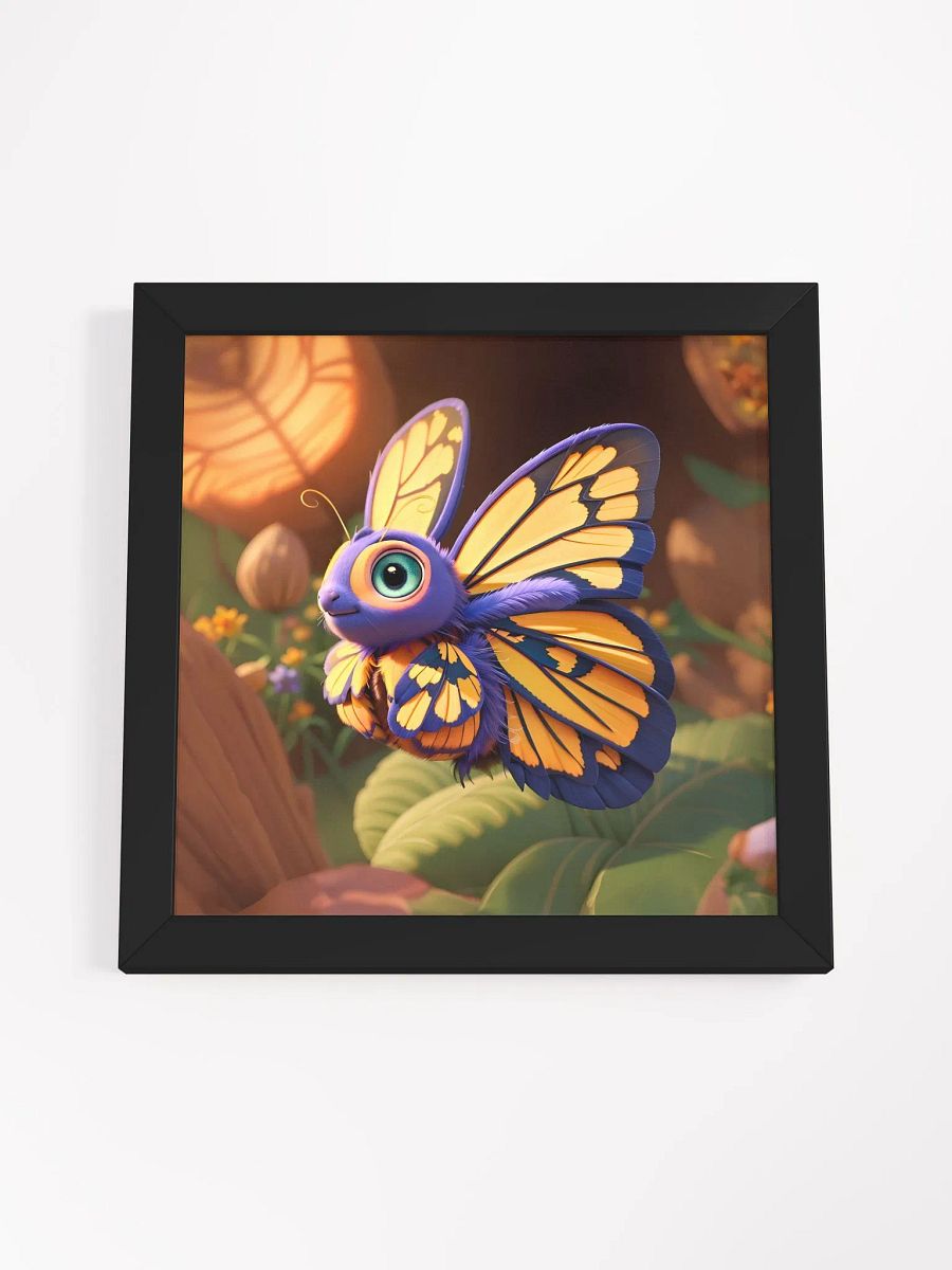 Endangered Species - Mexico - Monarch Butterfly Eco-Friendly Ayous Wood Framed Poster product image (4)