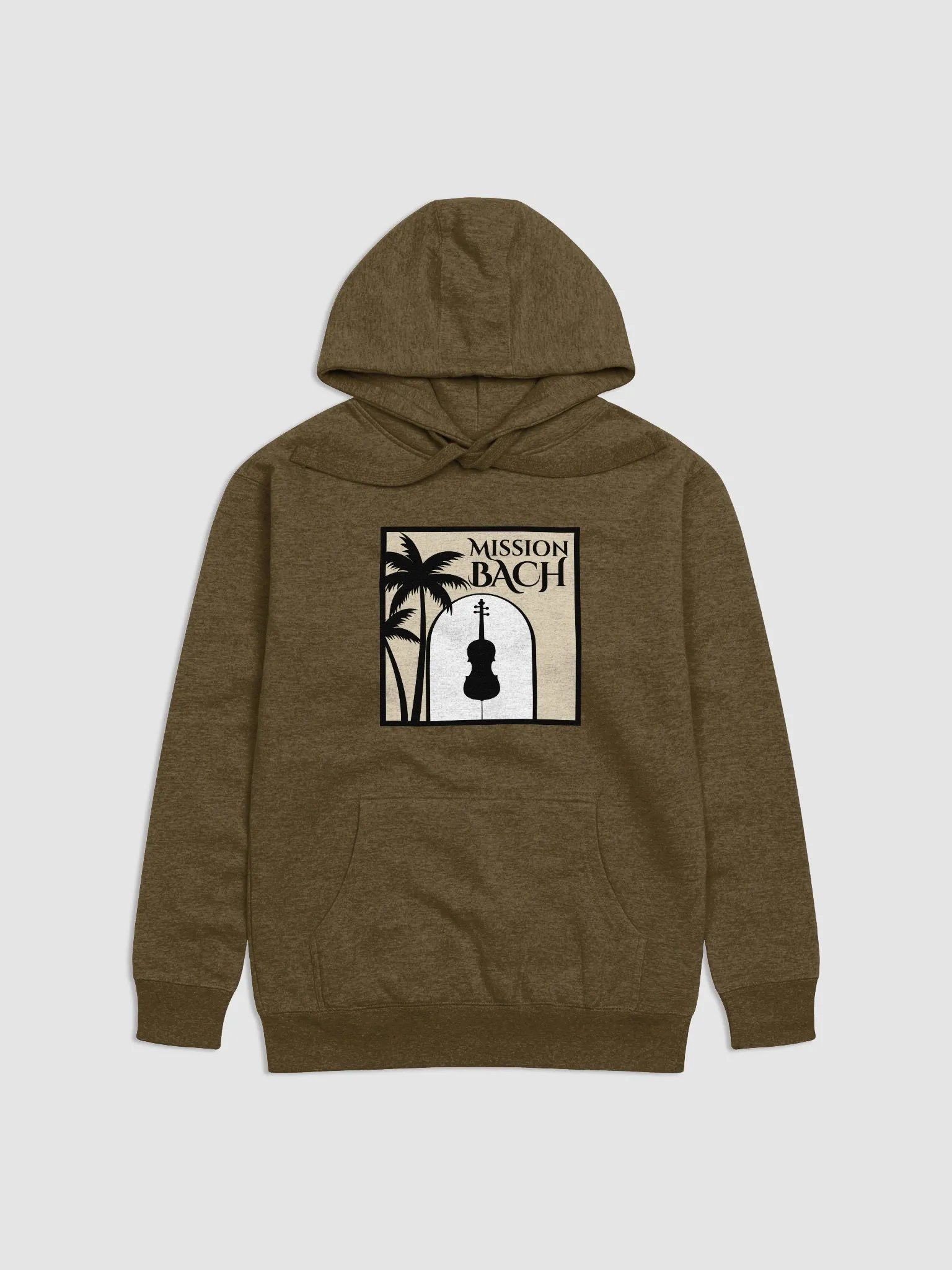 Cozy Comfort Mission: Bach Unisex Hoodie product image (1)