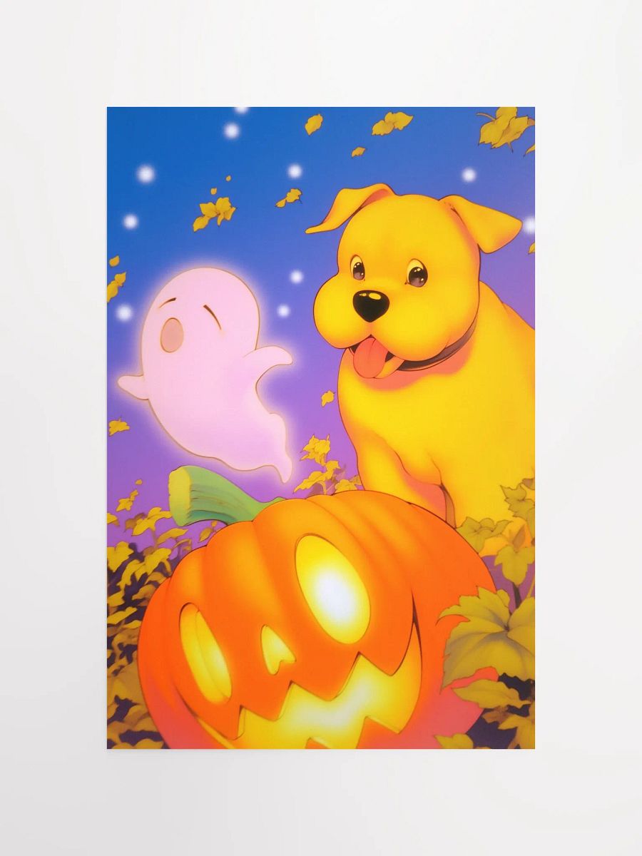 Whimsical Halloween Friends Matte Poster product image (4)