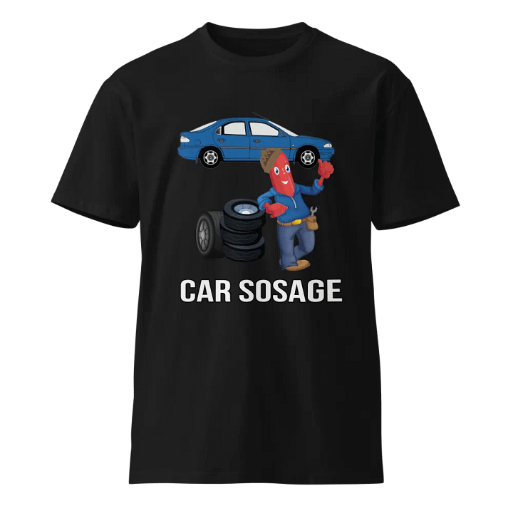 Car Sosage T-shirt 1101 Unisex Premium T-shirt product image (1)
