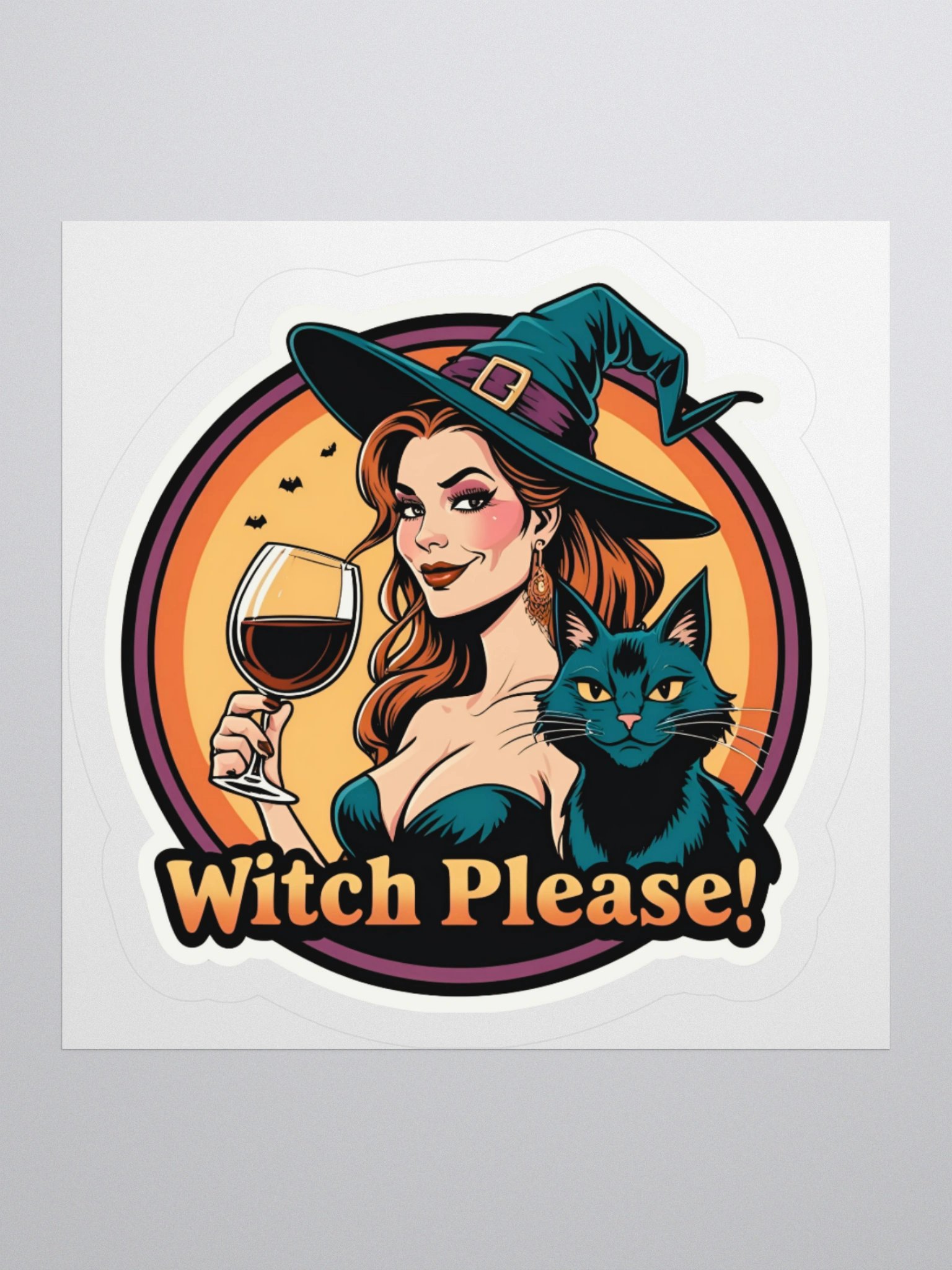 Witch Please! Vinyl Sticker product image (1)