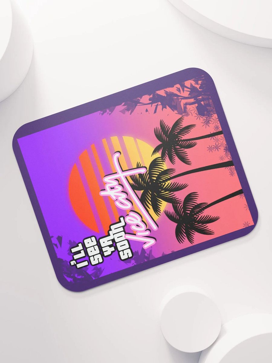 Welcome back to Vice City Mousepad product image (5)