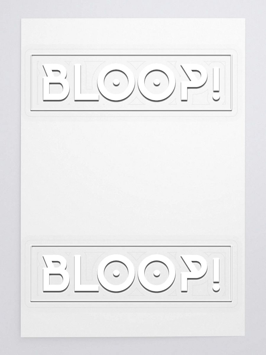Bloop Stickers! product image (1)