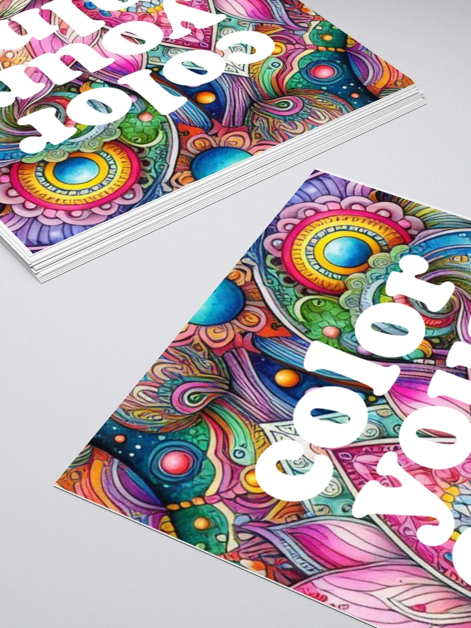 'color your calm.' Sticker product image (11)