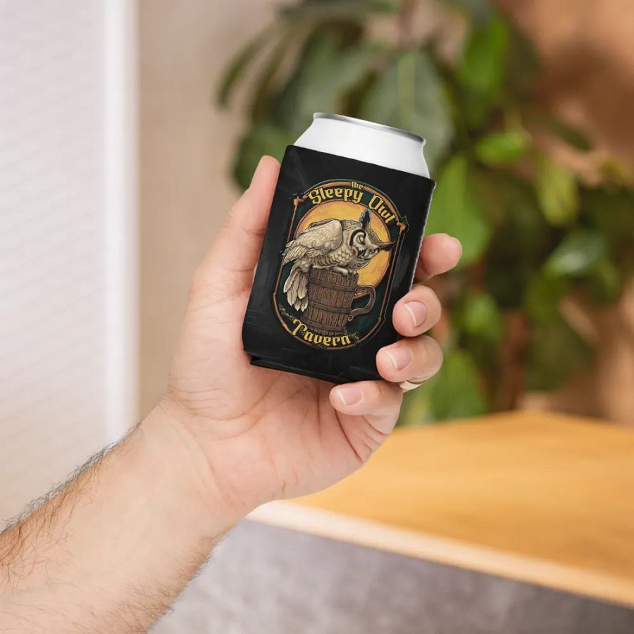 Sleepy Owl Coozie product image (6)