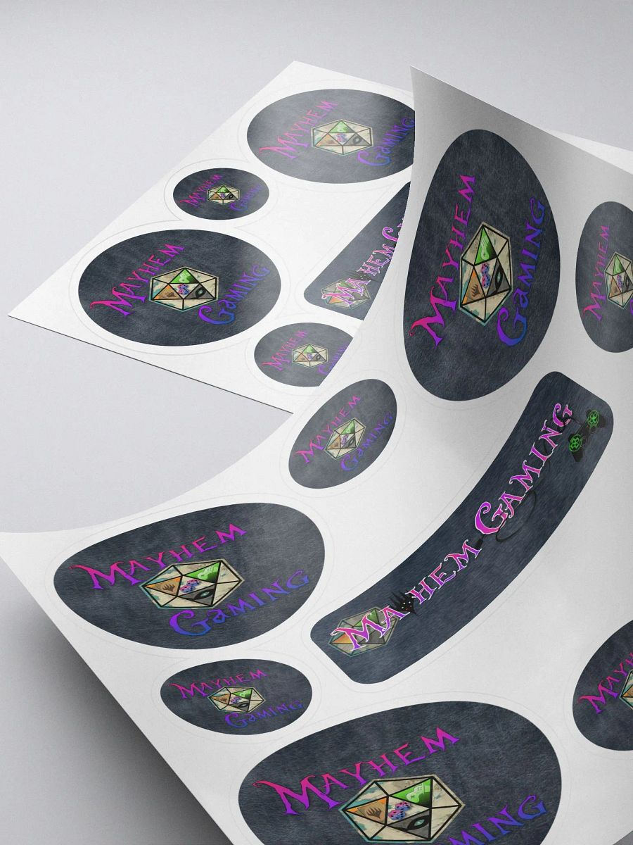 Mayhem Logo Sticker Set product image (4)