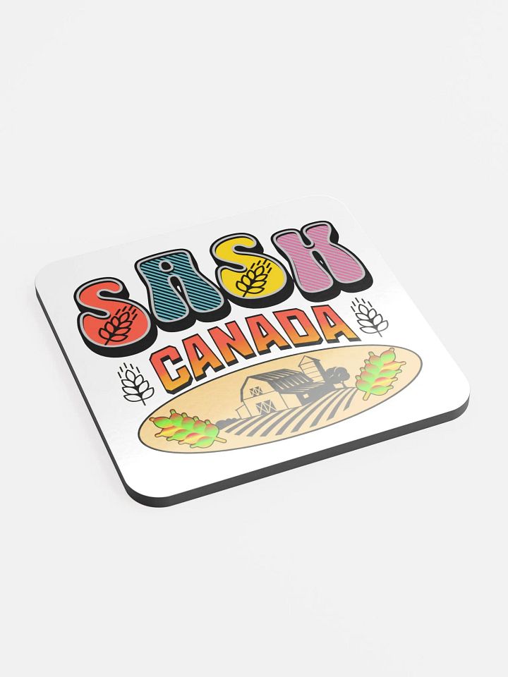 Sask Canada Barn Coaster Set product image (2)