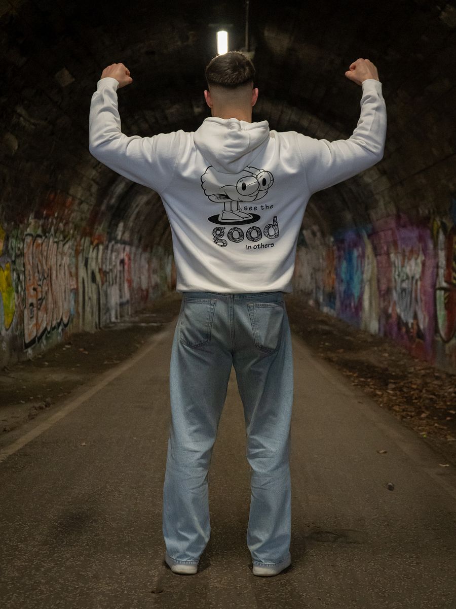 MyDylsexia Hoodie White product image (6)