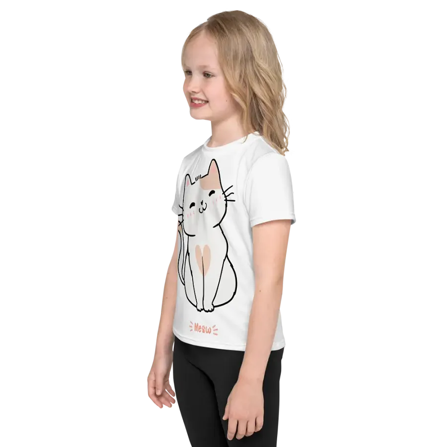 Kids Shirt Doodle Cat product image (3)