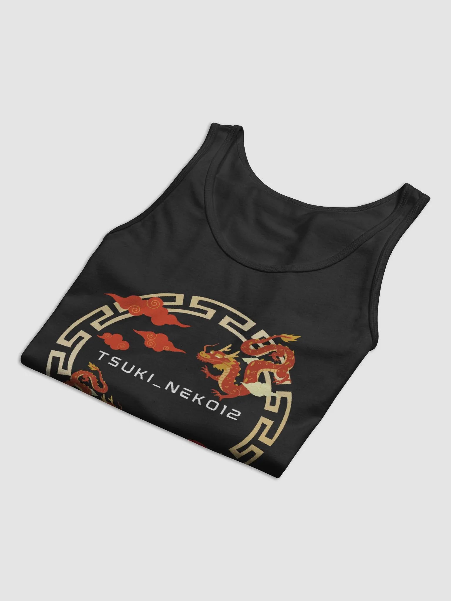 Tsuki Neko Year of the Dragon Men's tank product image (3)