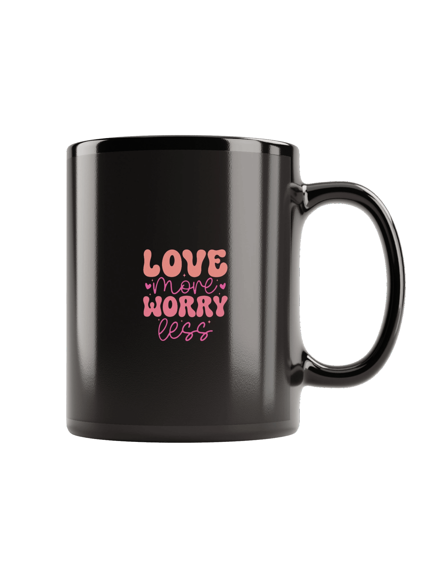 Love More Worry Less Valentine's Day Coffee Mug product image (1)