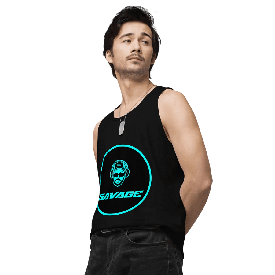 Savage Tank Tee (Black) product image (4)