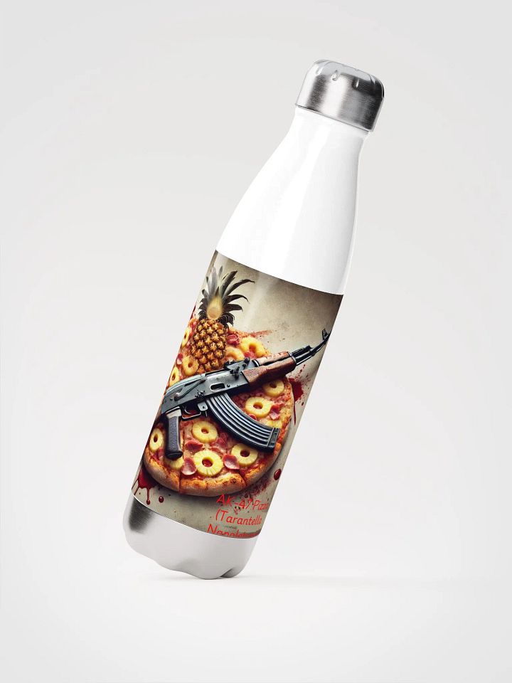 AK-47 Pizza Water Bottle product image (2)