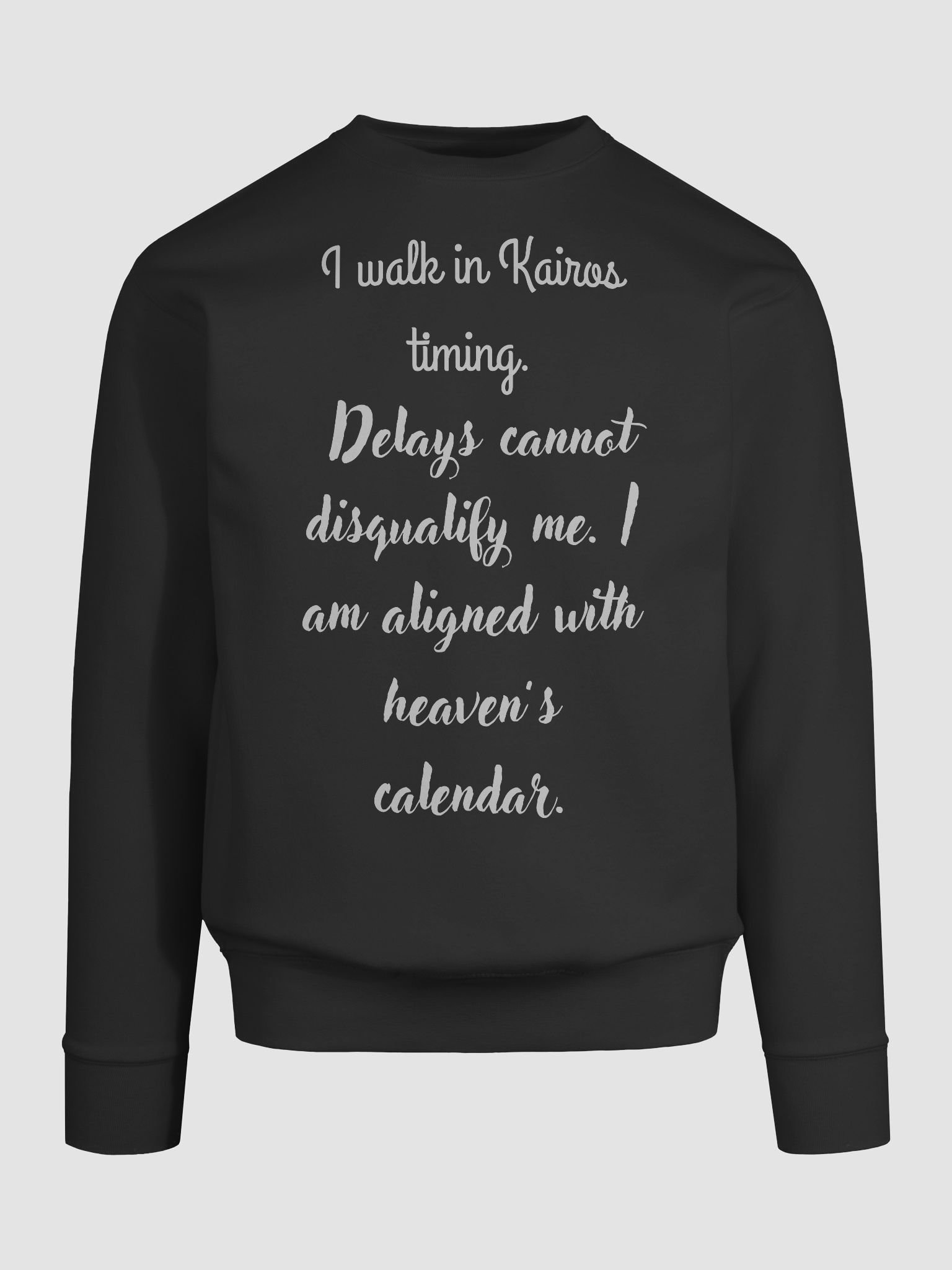 I Walk in Kairos Timing Cotton Heritage Sweatshirt product image (9)