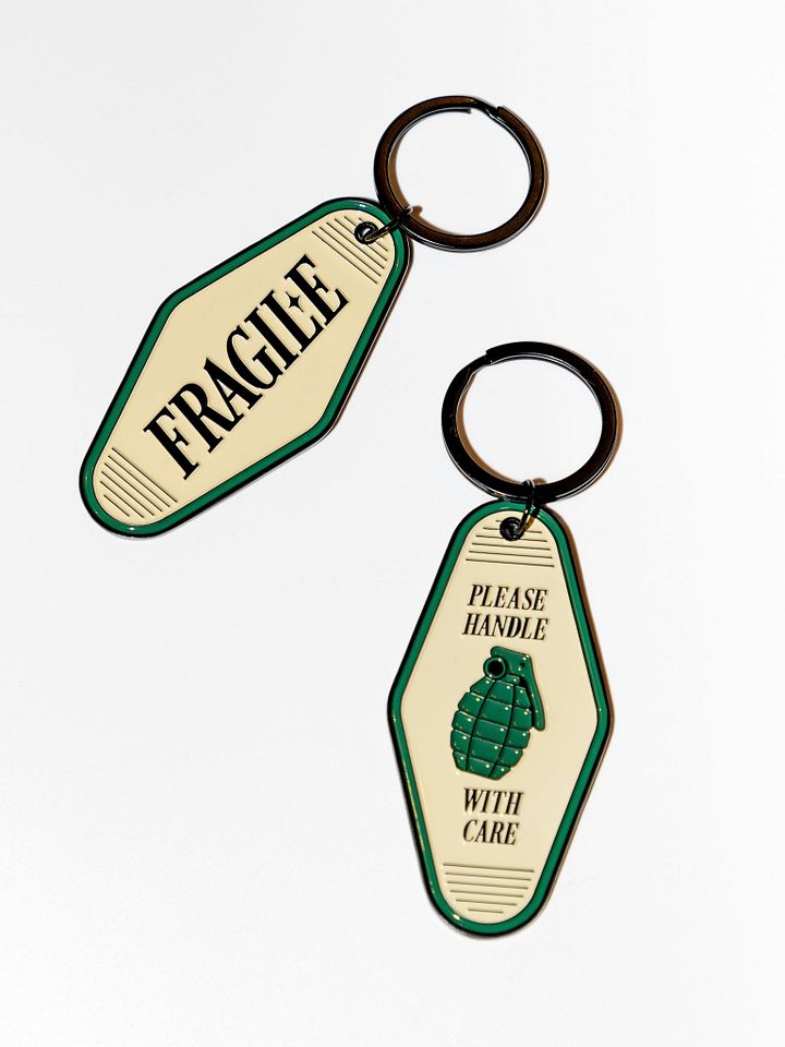 Fragile Hotel Keychain product image (1)